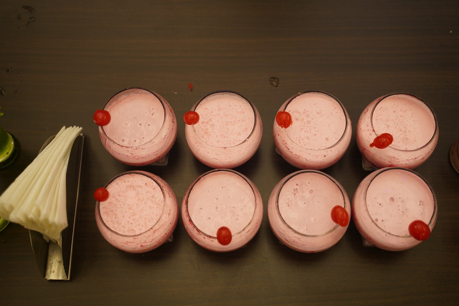 In-house gourmet catering beverages top-down at Golaghata
